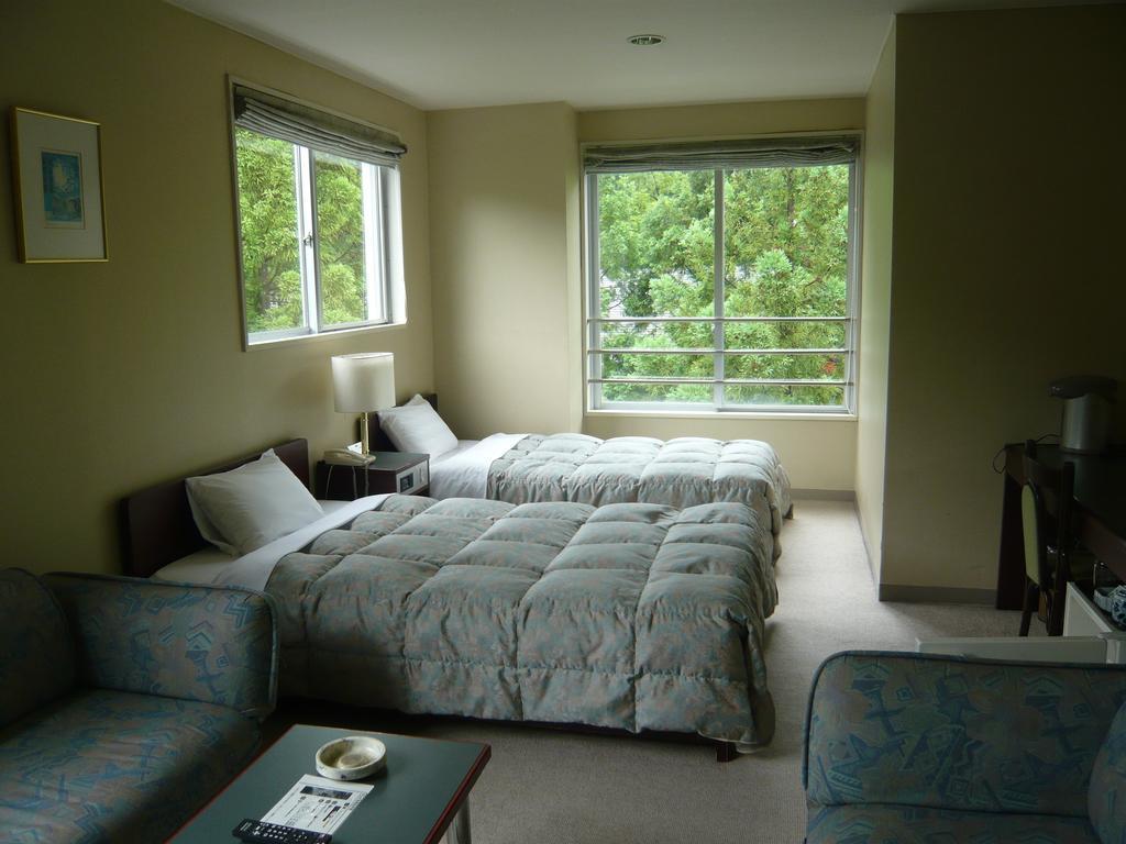 Hotel De L'Aile Hakuba Zimmer foto